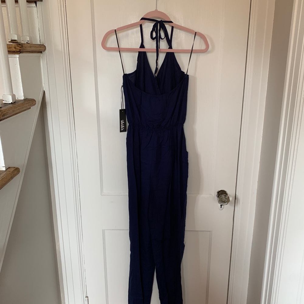 LULUS BLUE ROMPER